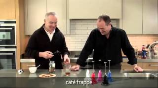 How to make a frappé coffee using an aerolatte milk frother [upl. by Nitsur416]