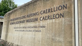 Caerleon Roman Fortress amp Baths  Including Caerleon Wood Sculptures [upl. by Nhguaval]