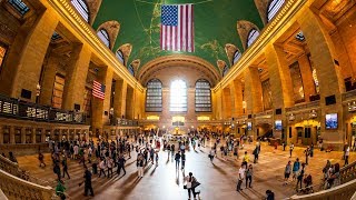 Walking Tour of Grand Central Terminal — New York City 【4K】🇺🇸 [upl. by Allison427]