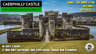 Caerphilly Castle  The Largest in Wales 2nd in Britain [upl. by Nnylireg904]