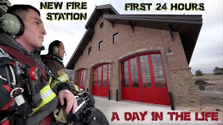 First 24 Hours in a New Fire Station  A Day in the Life [upl. by Eiramalegna]