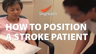 How To Position A Stroke Patient [upl. by Llehsal192]