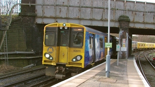 Half an Hour at 216  Birkenhead North Station 1022017  Class 507 508 terminus [upl. by Eerahc]