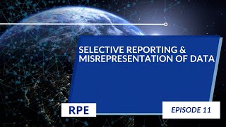 Selective Reporting amp Misrepresentation of Data  Episode 11  Research Ethics [upl. by Uni978]