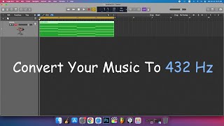 How To Convert Your Music To 432 Hz In 1 Min [upl. by Ahsienel254]