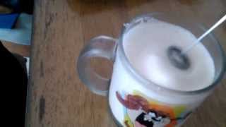 Aerolatte Review Frothing Cold Milk In Under 1 Minute [upl. by Jean-Claude906]