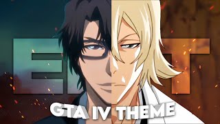 Aizen x Urahara  GTA IV Theme Edit [upl. by Ruff]